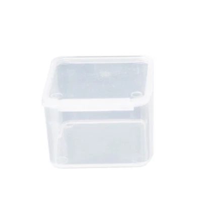 Small Square Clear Plastic Jewelry Storage Boxes Beads for Case Container - Image 1 of 4