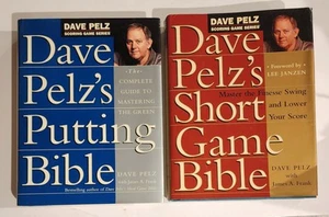 2000 Dave  Pelz's "SHORT GAME" &  "PUTTING" Bibles In HC Both 1st Editions - Picture 1 of 7