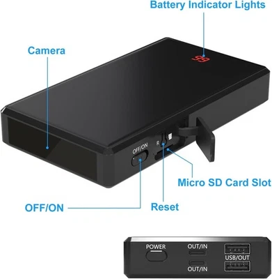 BRATHIRD 1080P HD Mini Body Camera with Night Vision for Daily Use