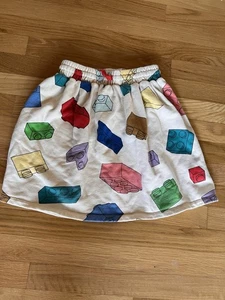 H&M Girls Lego Skirt Size 8/10 - Picture 1 of 3