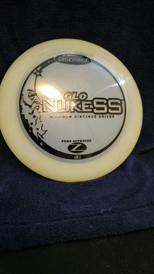 VERY RARE OLD RUN DISCRAFT GLO Z NUKE SS MOON MAN STAMP OOP PFN 168G - Image 1 of 3