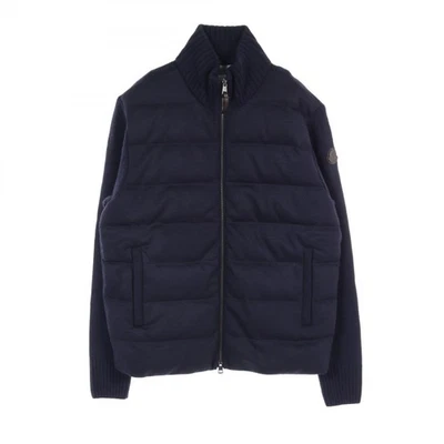 MONCLER CARDIGAN Down jacket blouson XL size J20919B00033M4281745 wool cashmere - Image 1 of 4
