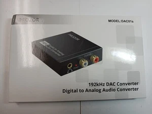 PROZOR 192KHz Digital to Analog Audio Converter DAC Digital SPDIF Optical - Picture 1 of 6