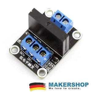 1 Kanal Solid State Relais Modul Relay Arduino Raspberry 5V/230VAC Pi - Bild 1 von 3