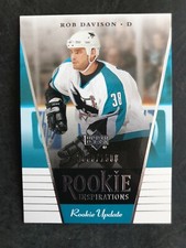 2002-03 Upper Deck Rookie Update #142 Rob Davison RC #ed/1500