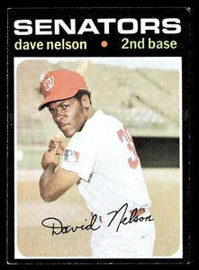 Dave Nelson 1971 Topps #241 estado ex+ - Imagen 1 de 2