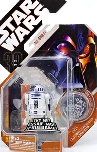 R2-D2 DROID L&S ROTS STAR WARS 30th ANNIVERSARY SAGA LEGENDS 2007 HASBRO CANADA - Bild 1 von 2