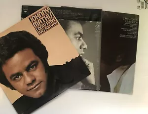 Johnny Mathis Vinyl Record Lot 3 Records VG 60s - Picture 1 of 4