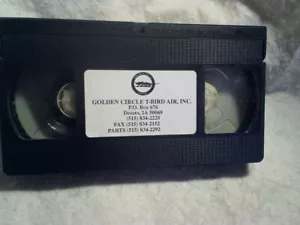 GOLDEN CIRCLE T-BIRD AIR PERSONAL LIGHT AIRCRAFT VHS TAPE,flying,plane,desoto,ia - Picture 1 of 2