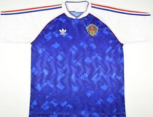 1991-1992 YUGOSLAVIA ADIDAS HOME FOOTBALL SHIRT (SIZE XL)