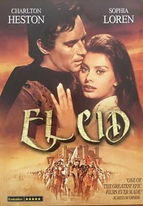 EL CID (1961) - Charlton Heston and Sophia Loren (Region All) - Picture 1 of 1