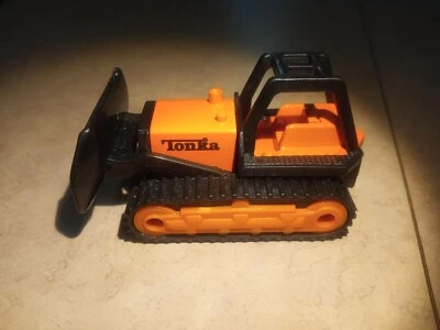 Mini Bulldozer MCDONALDS TONKA Construcción 2003 Naranja Hasbro Happy Meal  Foto 1 de 3