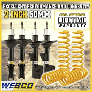 2 Inch 30mm Lift Kit Shock Absorbers King Coil Springs for Nissan X-TRAIL T30 - Picture 1 of 3