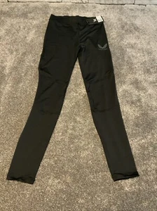 Castore Black Baselayer Women’s Leggings UK 10 New With Tags - Picture 1 of 5