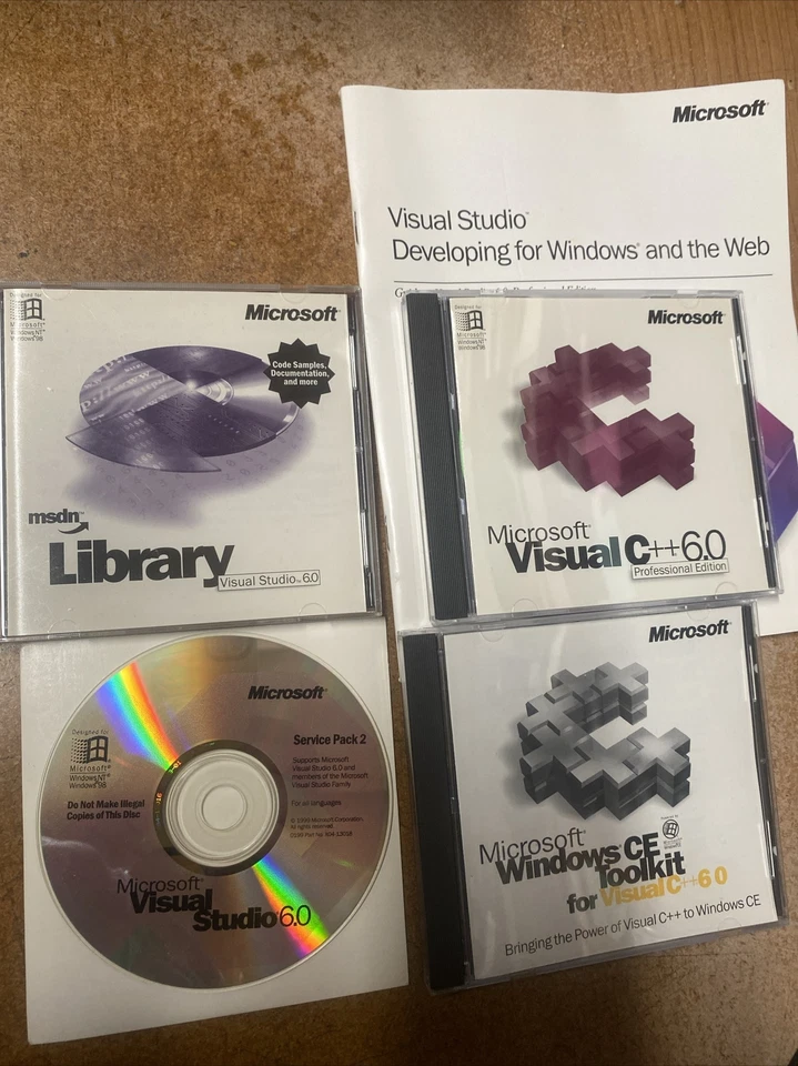 Microsoft Visual C++ 6.0 Professional Edition - Image 1 of 3
