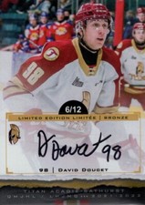2021-22 Acadie-Bathurst Titan Limited Signatures Bronze [6/12] - DAVID DOUCET