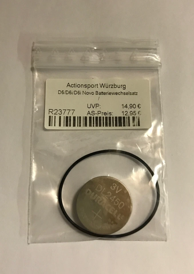 Suunto Batteriewechselsatz für D6i D6i NOVO D6 D6M D6M Novo Tauchcomputer NEU