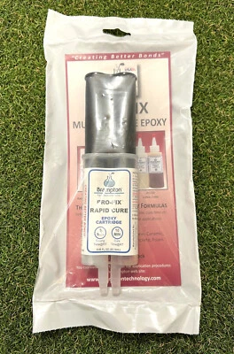 BRAMPTON TECHNOLOGY LTD. NEW Brampton Pro-Fix Rapid Cure 5&10 Golf Shafting Epoxy - Choose Size