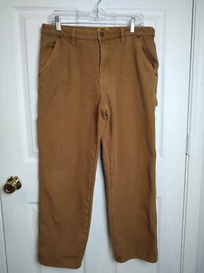 Wells Lamont Pantalone Uomo 32x27 Foderato in Pile Tela Falegname Marrone Marrone Marrone Marrone - Foto 1 di 7
