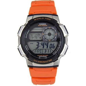 Casio AE1000W-4BV Men's World Time Watch - Imagen 1 de 2