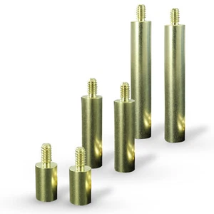 Brass Rods Replacements Add-Ons LeLuv GOLD Extender Spring-Loaded Stretcher - Picture 1 of 16