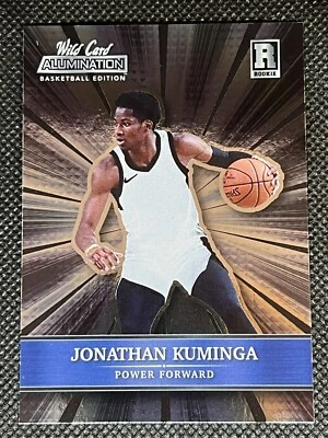 2022 Wild Card Allumination JONATHAN KUMINGA RC #ABC-4 Golden State ROOKIE - Image 1 of 2