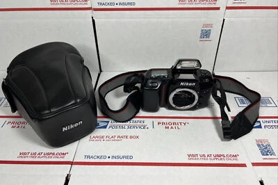 Nikon N70 35MM Film Camera Body + Case - TESTED / WORKS - NEXT DAY - WARRANTY - Image 1 of 4