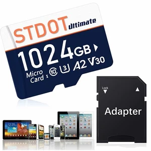 High Speed Memory For Micro SD Card 32GB 64GB 128GB 256GB TF Card Ultra Class 10 - Photo 1 sur 21