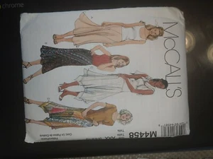 Faldas McCall's Pattern misses m4458 AAX 4-10 sin cortar desgaste informal - Imagen 1 de 2