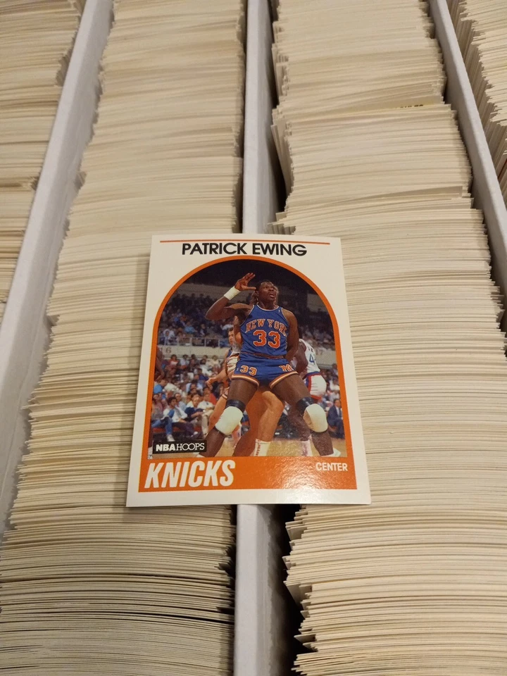 1989-90 NBA Hoops Basketball Card Singles #201 to #300 Create Own Lot - Image 1 of 1