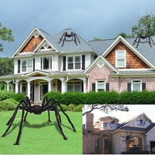 20CM Hairy Giant Spider Decoration Halloween Props Haunted House Party Decor