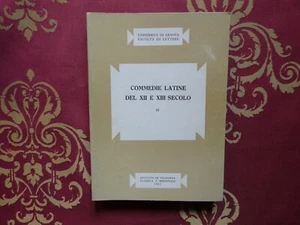 Commedie latine del XII e XIII secolo univ. Genova 1983 vol. quarto - Foto 1 di 5