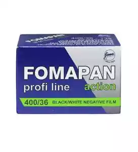 2 Rolls - Foma Fomapan Action 400 - 36exp, 135/35mm Black & White Negative Film - Picture 1 of 3