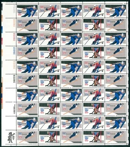 Scott #1765 15¢ U.S. Winter Games Mint Sheet MNH CV $21.30 - Picture 1 of 5