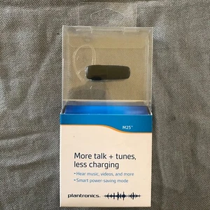 Plantronics M25 In-Ear Only Headphone Headset Earloop Bluetooth NIB Sealed New - Zdjęcie 1 z 4