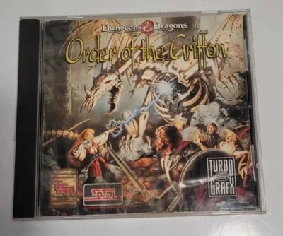 Dungeons & Dragons: Order of the Griffon (TurboGrafx-16, 1992)game & manual - Image 1 of 4