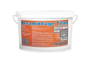trendyFIX Keramik Fuge 1K Titan 10 kg | auch für PKW-Belastung | basalt - Bild 1 von 2