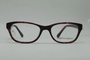 1 Unit New Christian Siriano Dark Red Eyeglass Frame 52-17-140 #137 - Picture 1 of 6