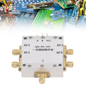 RF Switch Module 0.1‑6GHz High Isolation Wide Band Low Insertion Loss SP4T RF - Afbeelding 1 van 12