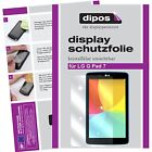 2x dipos Screen Protector for LG G Pad 7.0 protection guard crystal clear
