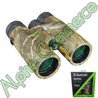 *1-Pack* PowerView Binoculars 10x 42mm Objective Lens Diameter 141042RB - Image 1 of 4