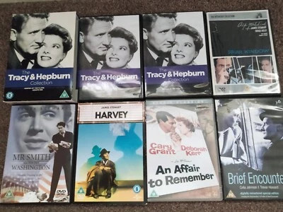 DVD Bundle Classic Films x 9 Some Rare James Stewart Rear Window - Image 1 of 2