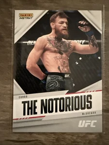 Conor McGregor THE NOTORIOUS 2021 Panini Instant UFC Nicknames #N1 MMA - SP /325 - Bild 1 von 2