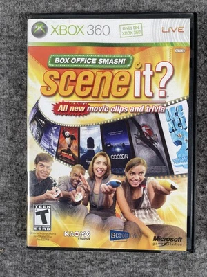 Scene It? Box Office Smash Microsoft Xbox 360 Video Game Trivia Party Xbox Live - Image 1 of 4