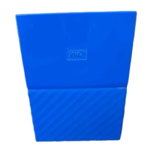 WD My Passport 1TB Portable External Hard Drive USB 3.0 Blue - Afbeelding 1 van 3