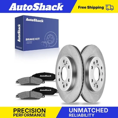 Front Brake Rotors Ceramic Pads for Chevy Silverado 1500 GMC Sierra 1500 - Image 1 of 4