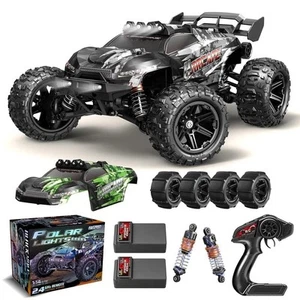 1/14 Brushless RC Autos für Erwachsene schnell 50+ Meilen pro Stunde, RC Trucks 4X4 Offroad wasserdicht - Bild 1 von 8