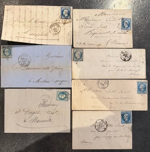 🦬Lot de 7 enveloppes classiques🦬 - Picture 1 of 1