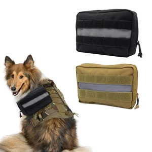 Sac de poche  réfléchissant pour chien gilet harnais sac à dos accessoires - Imagen 1 de 15