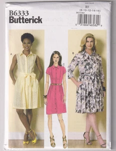 6333 BUTTERICK - Hemdkleid mit Variationen - Gr. 8/10/12/14/16 - Bild 1 von 2